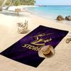 Melbourne Storm Print Strandtuch Weich Tragbar Schnell?Trockenes Handtuch für Pool Sommerurlaub Outdoor Sport