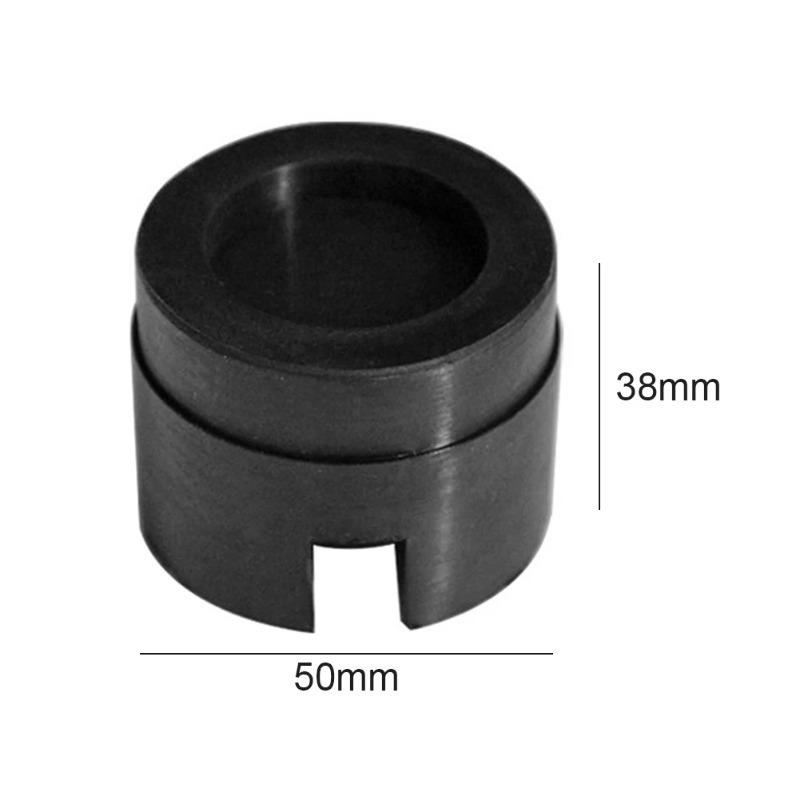 Durable Car Jack Rubber Pad Slotted Rail Hydraulic Slotted Jack Stand Pad Wear Resistant Floor Socket Car Lift Repair Tool