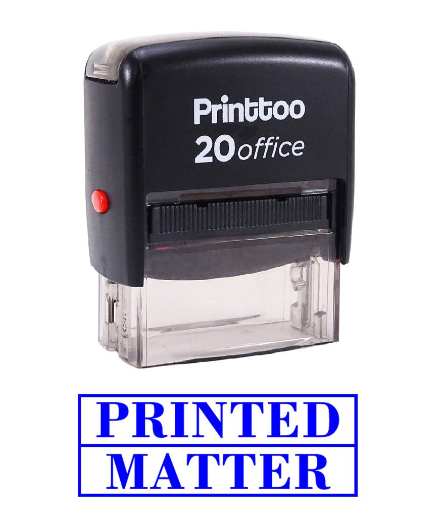 Printtoo PAST DUE Self Inking Rubber Stamp Office Stationary Custom