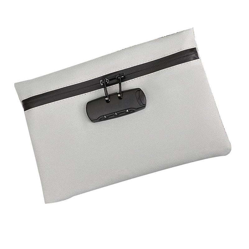 

storage box small size with key pouch valuables box passbook holder Anti-theft Accessories key storage large capacity portable trip business trip key