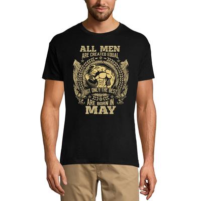 Men's Vintage T-Shirt Only the Best Are Born In May - Birthday Gift Tee Shirt