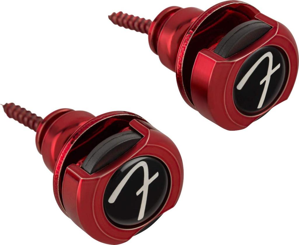 Fender Strap Pin Red Fender® ‘F’ Locks,