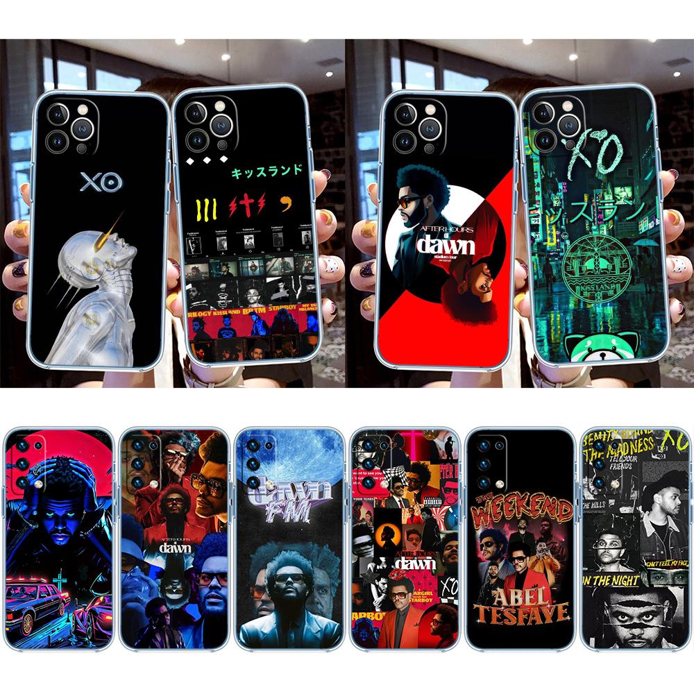 RE60 The Weeknd Transparent Phone Case for Motorola Moto G7 G8 G9 G84 G85 G73 G24 G15 Z2 Play Power Plus