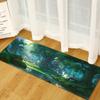Scenic Door Mat Kitchen Dirt-Resistant Long Absorbent Non-Slip Foot Mat Bedroom Living Room Carpet Floor Mat