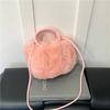 Cloudshaped Woolen Bag For Women With Magnetic Closure Small Crossbody For Street Style