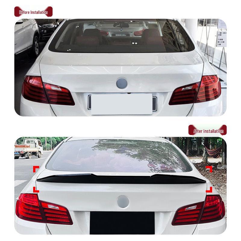 BMW F10 5 Series 2011-17 Rear Top Spoiler Diffuser - Exterior Modification Accessory
