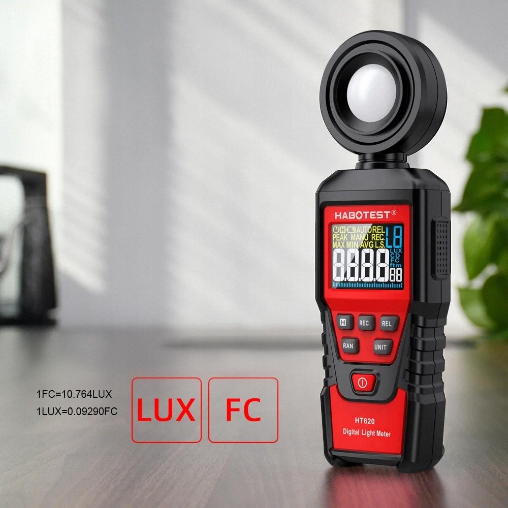 LUX METER LIGHT METER LIGHT METER LUX MEASUREMENT 200000 LUX 0.5 sec