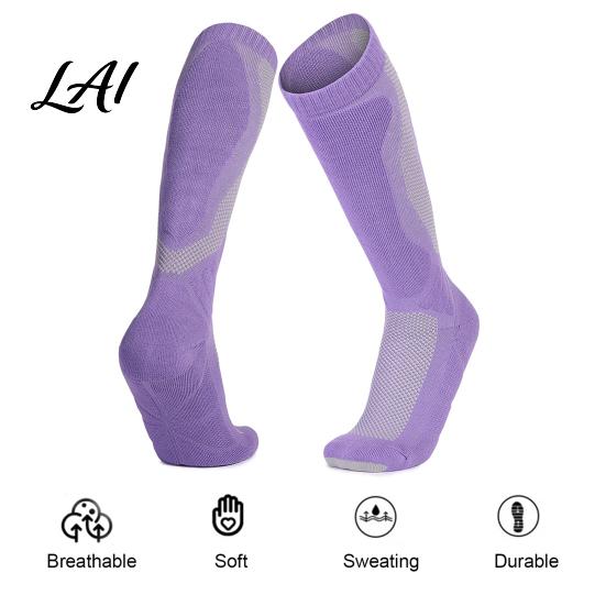 Warm Thick Socks for Winter Sports Cotton Ski Men Women Thermal Snowboard with Support Hiking Cold Weather Non-Slip Skiing Snowboarding and Outdoor