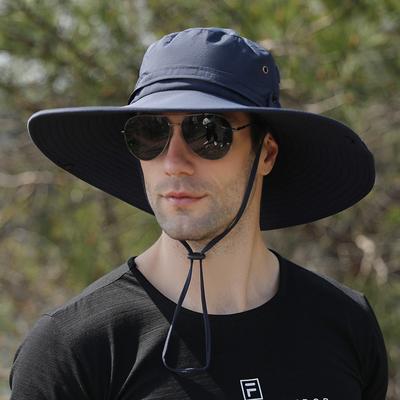 Big Brimmed Hat Men's Summer Sun Hat Outdoor Men's Casual Fisherman Hat Korean  Outdoor Men's Casual Fisherman Hat
