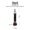 Magnetic Wind Chime & Bear Repellent Bell - Outdoor Camping Ornament & Keychain Accessories for Hiking 