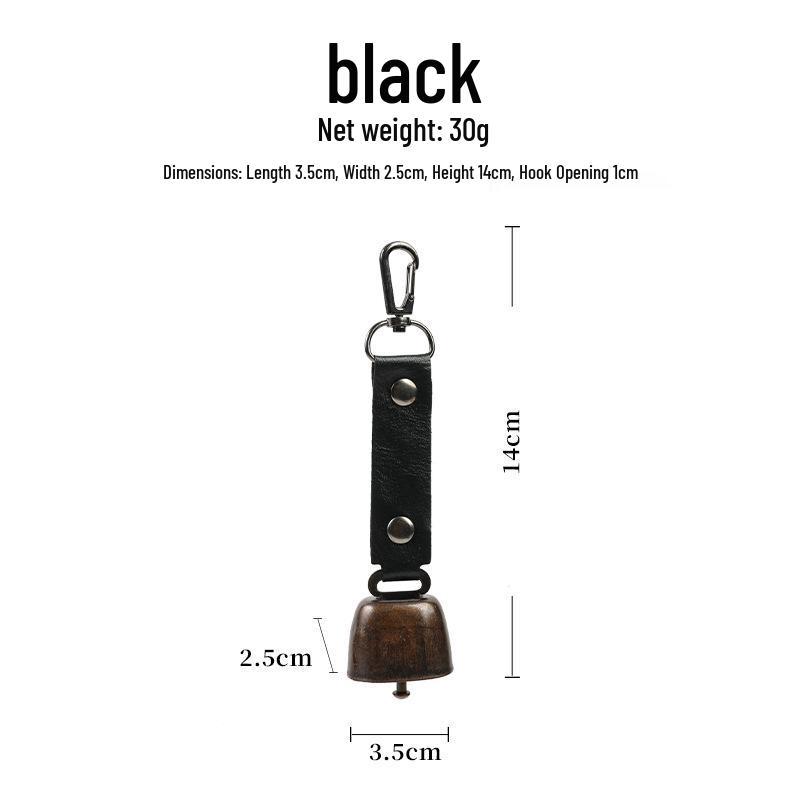Magnetic Wind Chime & Bear Repellent Bell - Outdoor Camping Ornament & Keychain Accessories for Hiking