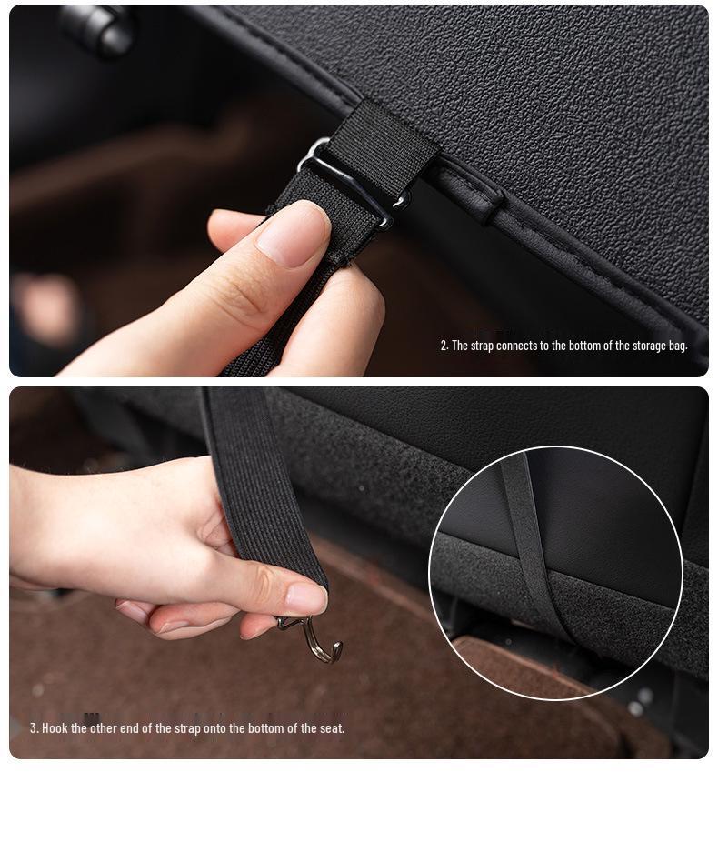 Toyota AQUA Car Seat Back Storage Bag with Cup Holder