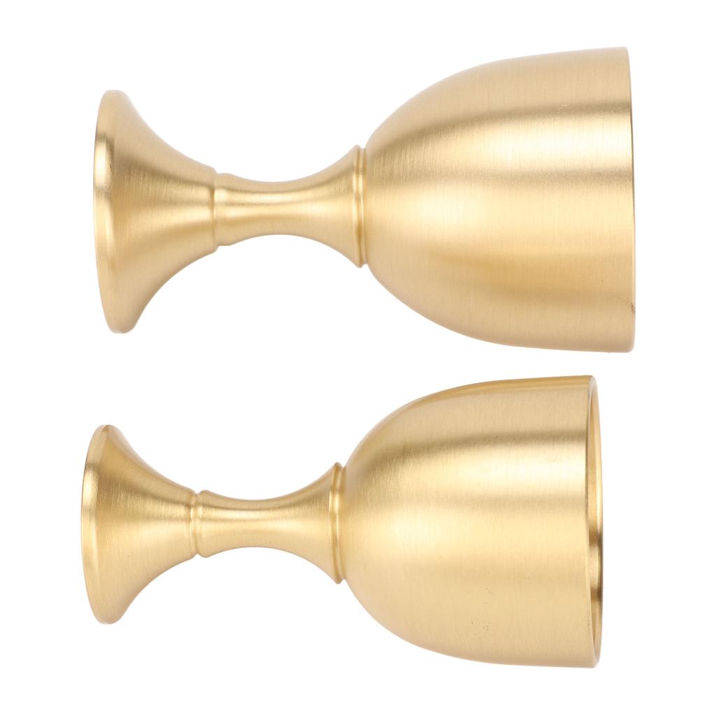 Vintage Bägare Kalk Guldpläterad Små Vinglas Bordsdekoration för Fest Bröllop Utexaminering Årsdag