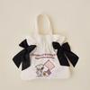 New Snoopy Handbag Bow Cute Girl Ribbon Bag Versatile Bento Bag