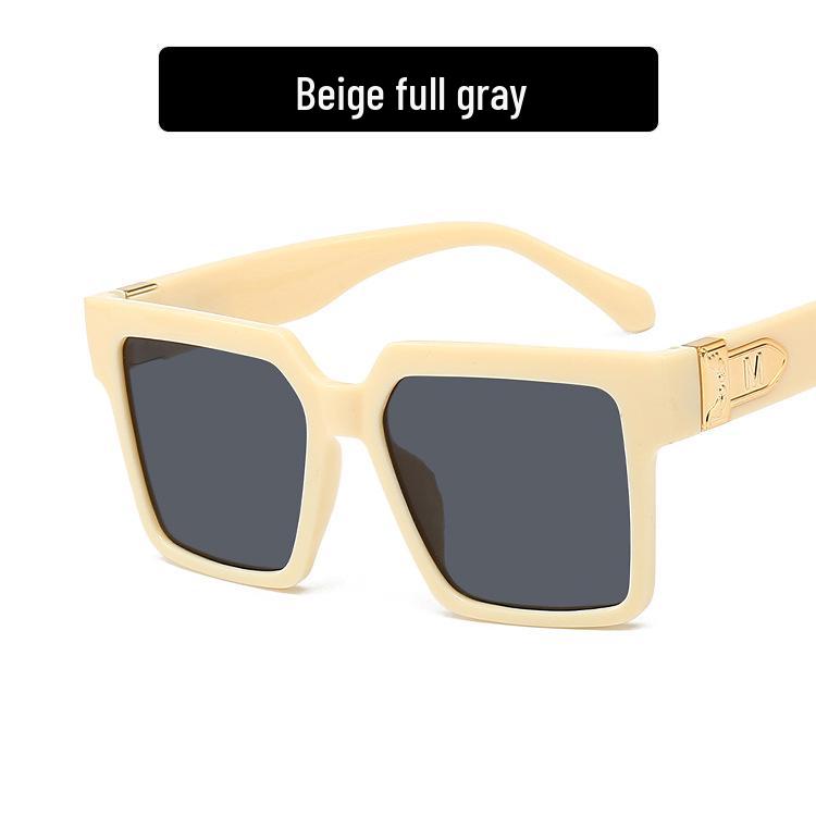 Square Big Frame Sunglasses 2022 - Trendy Hip Hop Club Style