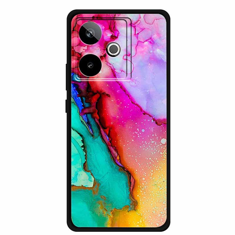 For Realme GT 7T GT7 Case Cool Animal Protective Silicone Back Cover Cases For Realme GT 7 Black Phone Funda Realme GT 7T Coque