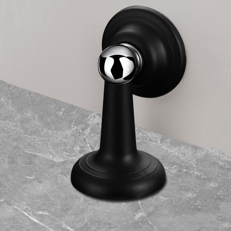 Magnetic Door Stopper Waterproof Rustproof Dual Floor Wall Mount Heavy Duty Door Catch for Bathroom Office Home
