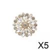 Buttons, Crystal Decorative Luxurious Embellishments for Elegant Closures on