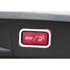 Silver Steel Switch Cover Car Tailgate Rear Door For Mercedes-Benz GLC 2016-