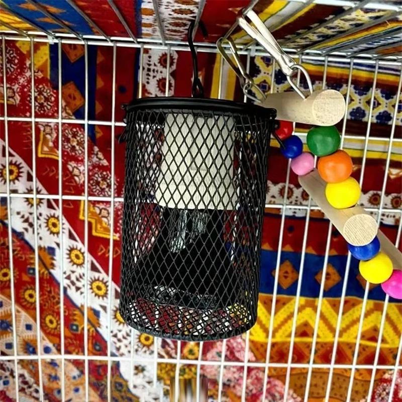 Pet Parrot Ceramic Heating Lamp Cage Turtle Lizard Reptiles Warm Lamp Anti-Bite Anti-Scalding Insulation Lamp US/EU/UK/AU Plug
