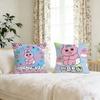 Oopanchuu cute cushion cover For Uusagii Pillow Printing Sofa Decoration Home Car Room Coffee Shop Office Nordic Simplicity
