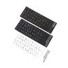 Hebrew Keyboard Alphabet Stickers 1 Set Removable Protective Film for Laptop Button Multi Language Typing Fast Application