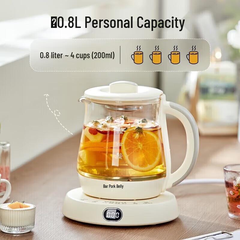 BEAR 0.8L Multifunctional Health Pot CN Plug (adapter Included)
