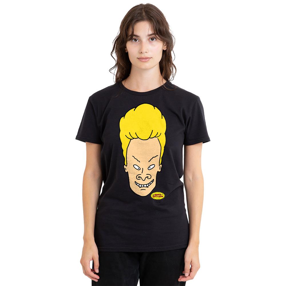 Beavis & Butthead Unisex Adult Headshot T-Shirt
