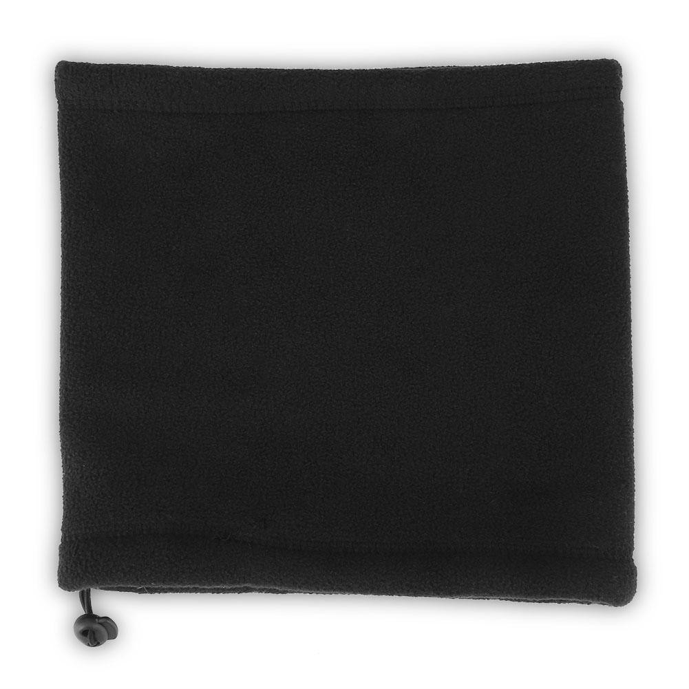 Multifunktioneller Nackenwärmer Schlauchschal Verstellbare Mütze Kappe Gesichtsschutz Maske für Draußen(Schwarz)