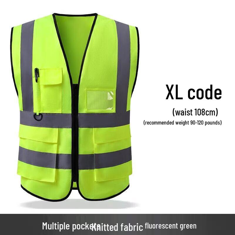 High-Visibility Reflective Safety Vest XL