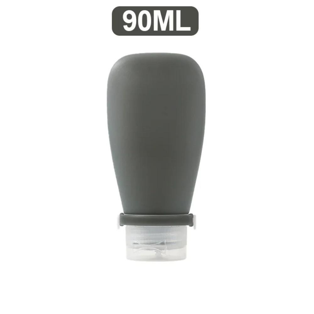 Leakproof Silicone Refillable Bottle Portable Soft Portable Dispensing Bottles  Cosmetic