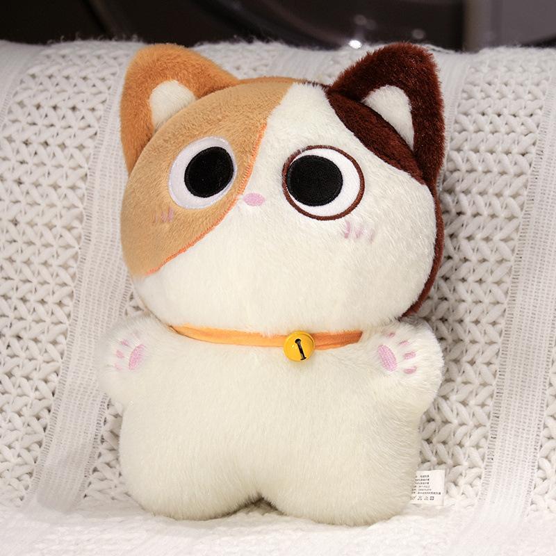 Katzen-Kissen Plüschtier Puppe Katze Puppe Heimkissen Kissen Mädchen Beruhigende Stoffpuppe