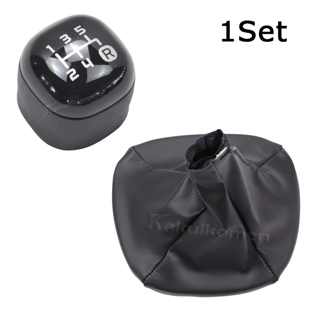 Car Gear Shift Knob Lever Change Gearbox Shifter Plastic For Fiat Panda 2012 Manual Transmission Handle 5 Speed Car Accessories