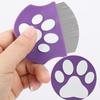Pet Grooming Comb - Flea Comb for Cats & Dogs Curved Design for Face & Body Mini Detangling Brush for Pets