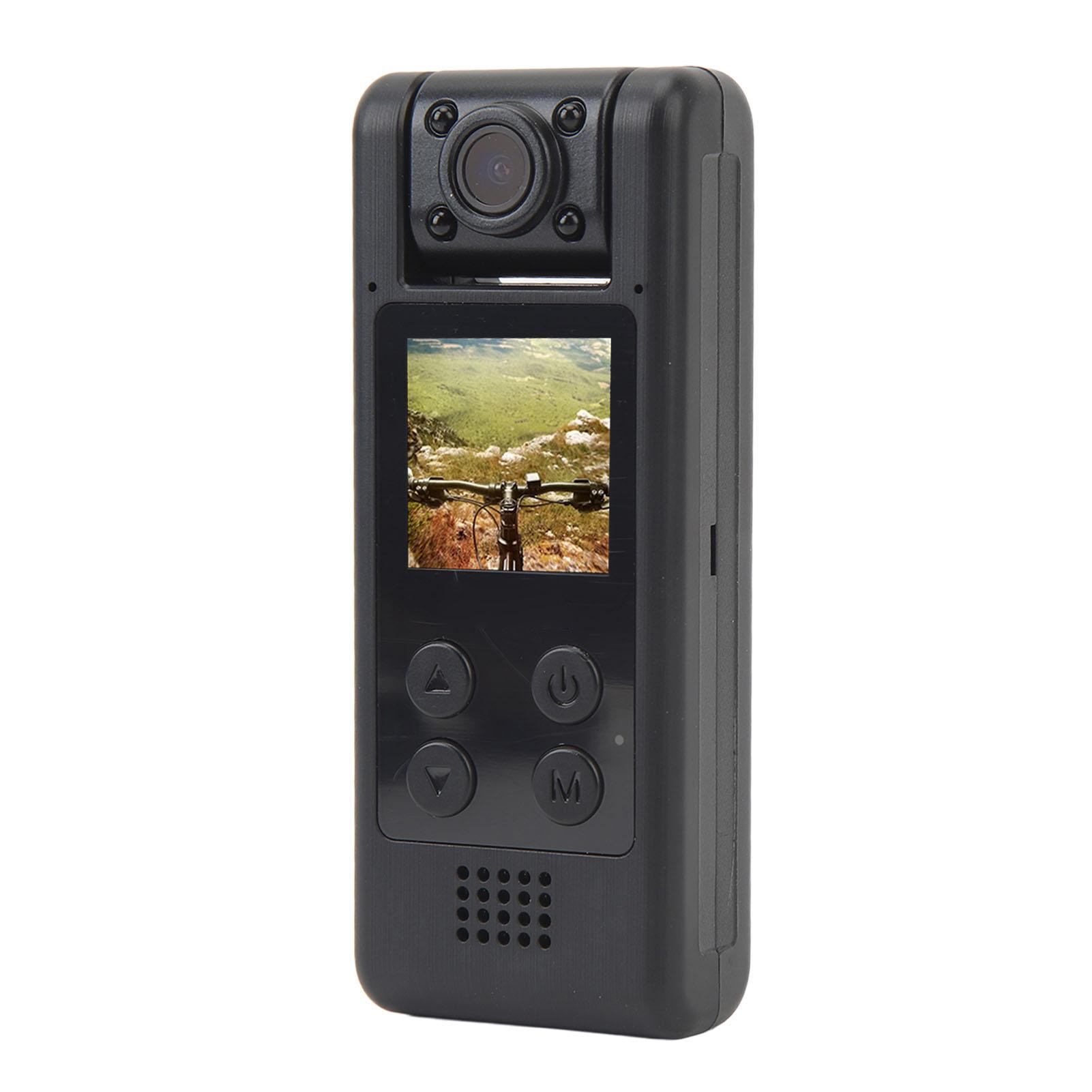 

HD 4K Night Vision Anti Shaking Back Clip Sports Camera Color Display Portable Video Smart Camera