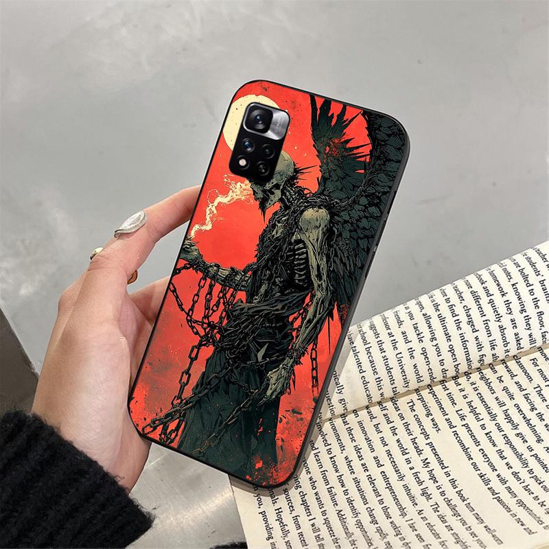 Skeleton Art Phone Case For Xiaomi Redmi note 14 Pro 14 13 12 11 10 Pro 14S 12S 11S Redmi 14C 13C 10