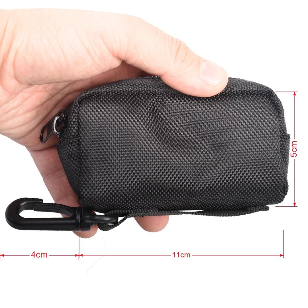 Golf Ball Waist Bag Golf Ball Carry Pouch Oxford Cloth Golf Ball Storage Bag for Golf Accessories