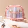 New Transparent Makeup Bag Set Toiletry Organizer Washbag for Women Portable Toiletries Pouch Travel Essential Cosmetics Bag
