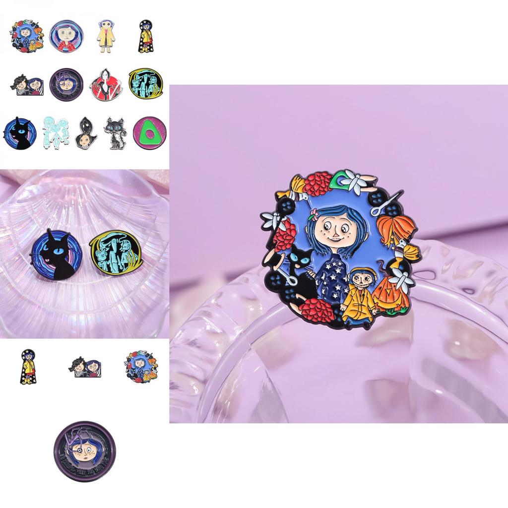 Unique Cartoon Character Design Alloy Brooch For Collectors And Fashion Enthusiasts