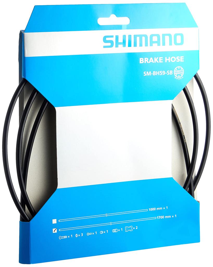 SHIMANO Disc Brake Hose SB 1700mm Black ISMBH59SBL170 SM-BH59-SB