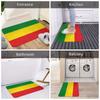 1PC Stripe Pattern Kitchen Rugs Non-Slip Door Mats Pop design Bathroom Rug Bath Mat Carpet for Home Sink Laundry Decor