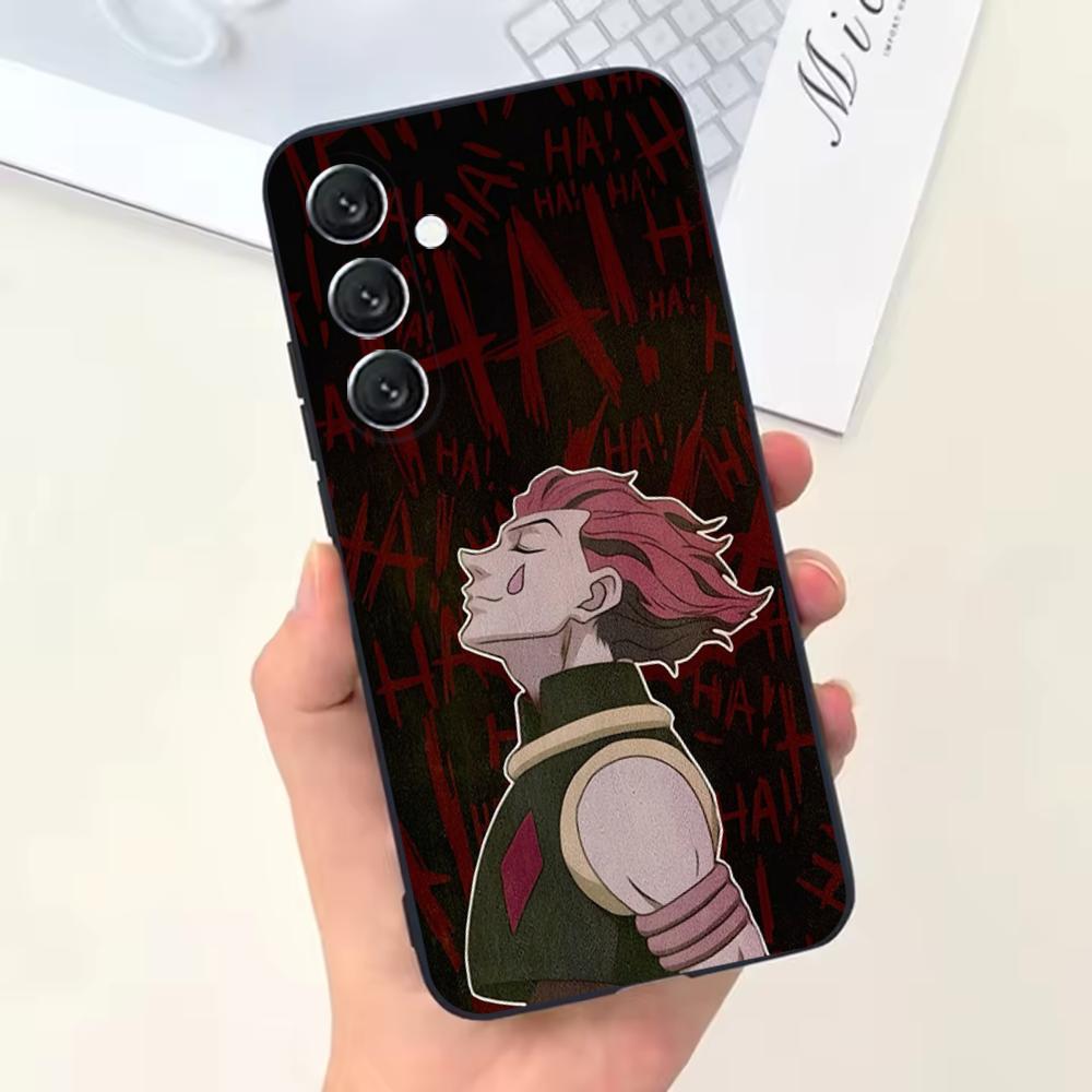 Anime H-Hisoka M-Morow Phone Case For Samsung Galaxy A13,A21s,A22,A31,A32,A52,A53,A71,A80,Soft Black Shell