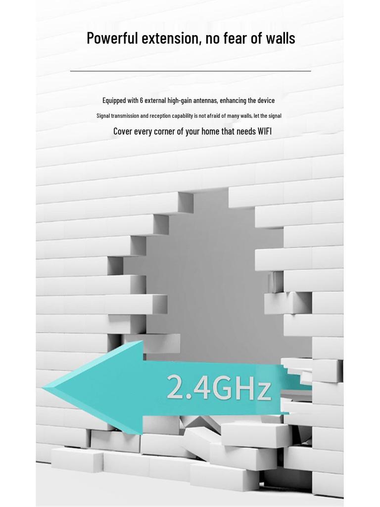 WiFi Signal Amplifier Booster & Extender for Home Network