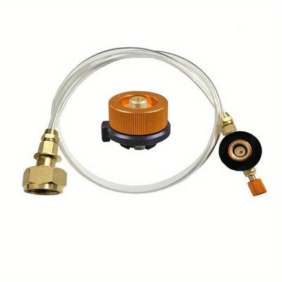 Outdoor Camping Gas Stove Propane Refill Adapter Tank Adaptor Gas Cylinder Filling Charging Gasoline Canister Burner Accessories