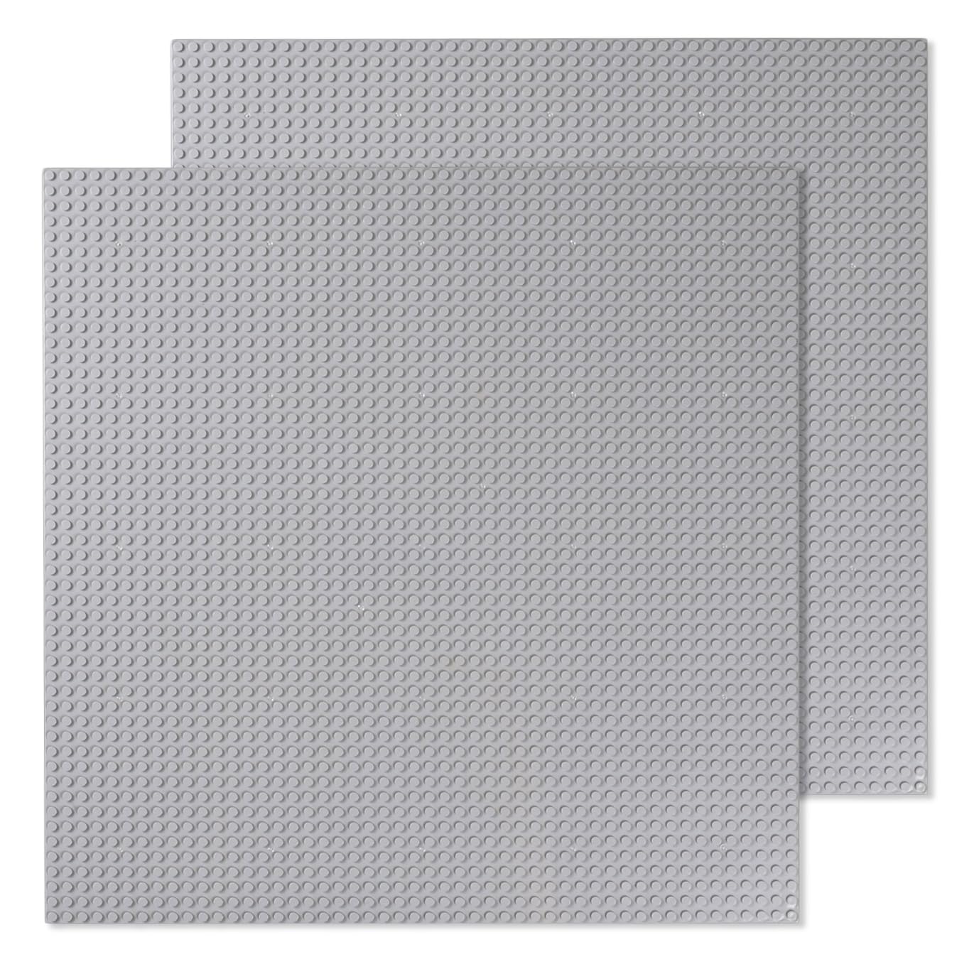 

Классическая пластина большого размера, 2 штуки, Совместимая, 50x50 мм, Серая,