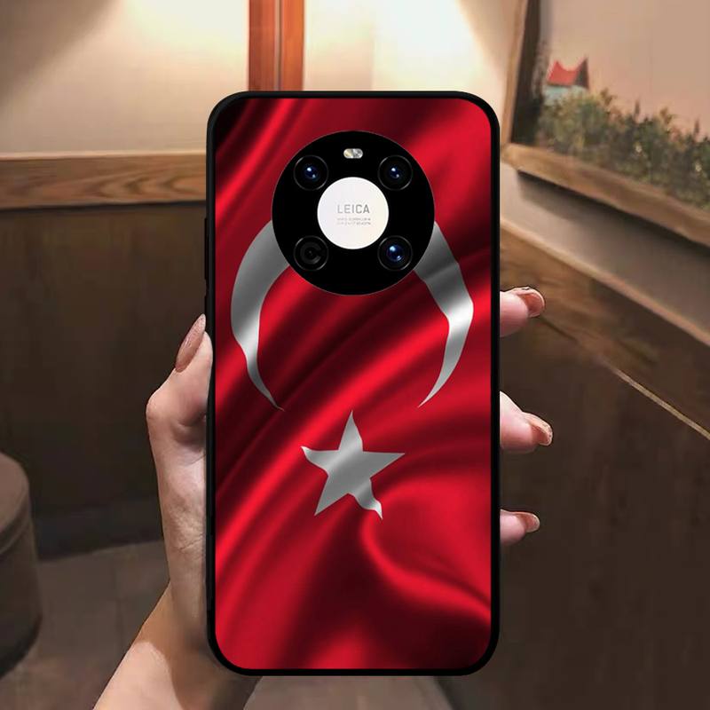 Flag Turkey Istanbul Antalya Mustafa Wolf Phone Case For Huawei Nova 7 Se 5 3i 3e 3 2 5i Mate 10 20 Lite 30 40 Pro 20x 9 Cover