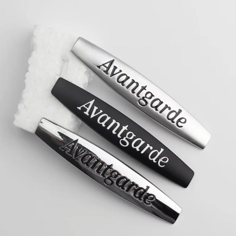 2 bucăți insignă 3D metal pentru aripi auto pentru W204 W205 W213 W211 W210 ML Grand Edition Avantgard emblemă emblemă autocolant Accesorii