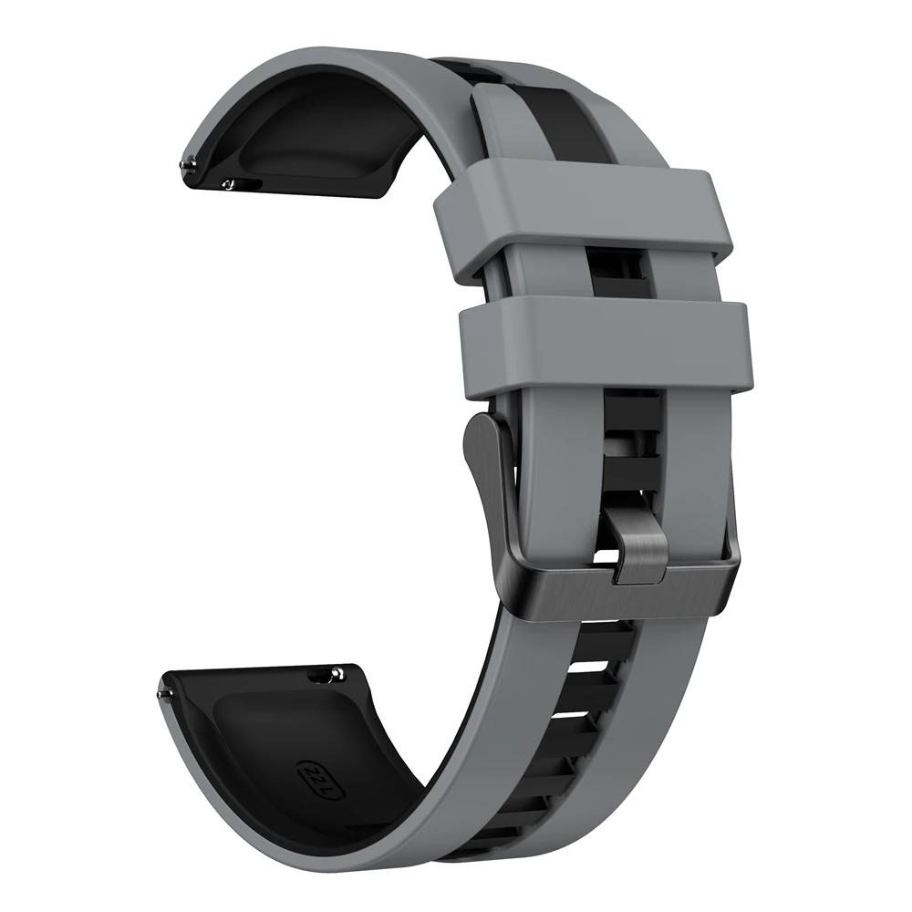 22 20mm Silicone Strap For HUAWEI WATCH GT 4 Pro 46mm Replacement Band GT 3 2 42mm HONOR Magic Watch 4 GS 3 Pro ES Bracelet Belt