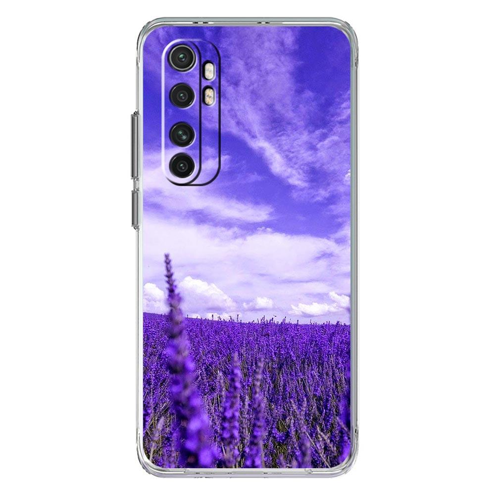 Simple lavender Purple flowers Phone Case For Xiaomi Mi Poco X6 X5 NFC X3 F6 F5 Pro F4 F3 15 14T 14 13T 12T 12 13 Lite 11 Cover