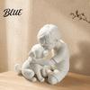 Gemütliche Wohnzimmerdekoration 3D-gedruckte Welpen- und Jungenstatue Hund & Besitzer Skulptur Heilende Hunde Statue Umarmende Figur Dekoration Hausdekoration Ornament
